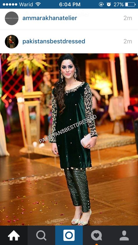 Bottle green velvet. Custom made available at Royal Threads Boutique. WhatsApp: +919646916105 Lehenga Photos, Bridal Asia, Green Suits, Indian Suit, Pakistani Formal Dresses, Velvet Dress Designs, Fashion Indian, Salwar Kamiz, Velvet Suit