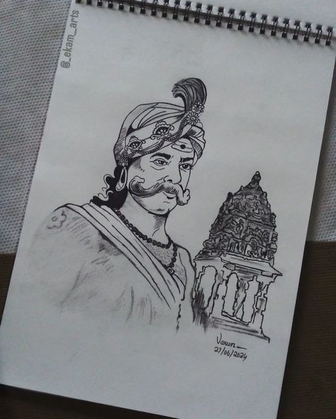 ನಾಡ ಪ್ರಭು ಕೆಂಪೇಗೌಡ ಜಯಂತಿ🌼🌼 . . . Nadaprabhu Hiriya Kempegowda, also known as Kempegowda, was a chieftain under the Vijayanagara Empire. He is also known as the founder of Bengaluru in the 16th century. A descendant of Morasu Gowda lineage, Kempegowda is considered one of the most educated and successful rulers of his time. . . . . #art #artist #artwork #drawing #love #photography #digitalart #instagood #painting #artistsoninstagram #illustration #design #photooftheday #fashion #arte #instagra... Kempegowda Photos, Vijayanagara Empire, Drawing Love, Real Art, Time Art, School Project, Draw On Photos, Artist Artwork, 16th Century