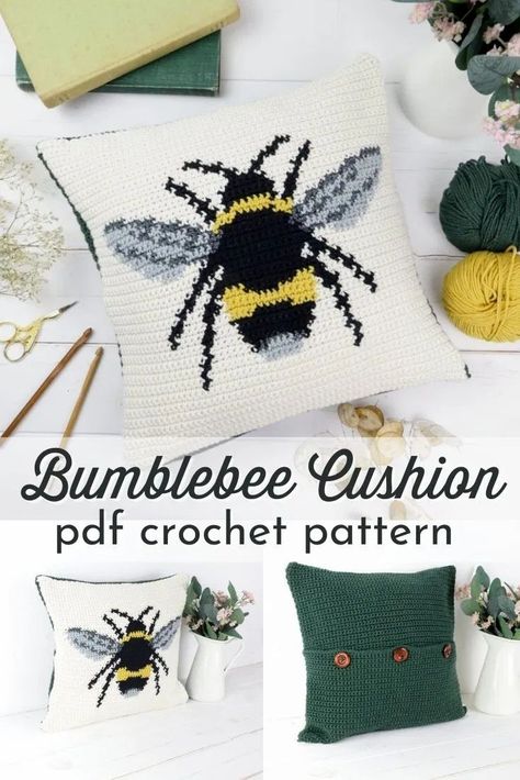 Crochet Bee Wall Hanging, Bee Tapestry Crochet, Crochet Graph Blanket, Beginner Tapestry Crochet, Free Crochet Tapestry Patterns, Free Tapestry Crochet Patterns, Crochet Tapestry Ideas, Tapestry Crochet Patterns For Beginners, Tapestry Crochet Patterns Free