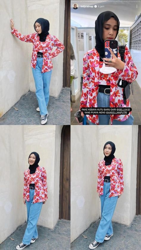 Ootd Kebaya, Ibis Paint, Ootd Hijab, Simple Trendy Outfits, Case Phone, Hijab Style, Instagram Icons, Upcycle Clothes, Minimalist Style