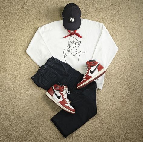 Air Jordan 1 Outfit Man, Air Jordan 1 Outfit Men, Jordan 1 Outfit Men, Air Jordan Outfit, Pikachu Hoodie, Air Jordan 1 Outfit, Drippy Outfit, Dope Fits, Swag Outfits Men