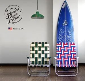 Best Webbed Lawn Chairs. Vintage Lawn Furniture Reviews | OutsideModern Chairs Vintage, Lawn Chair, Chair Vintage, Lawn Furniture, Hermosa Beach, Lawn Chairs, Beach Chair, Best Web, Plywood