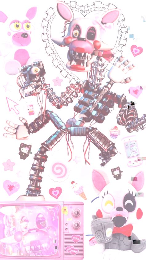 #mangle #fnaf #fivenightsatfreddys #art #movie #game Mangle Wallpaper, Fnaf Mangle, Mangle Fnaf, Funtime Foxy, Fnaf Wallpapers, Super Kawaii, Fnaf Drawings, Movie Game, Glam Rock