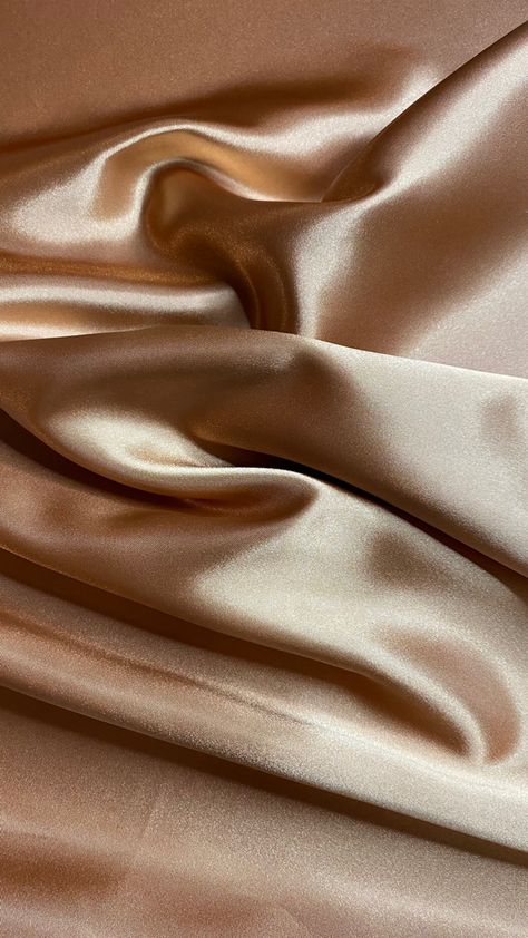 Satin Aesthetic, Making Scrunchies, Satin Wallpaper, Satin Background, Rose Gold Aesthetic, Rose Gold Satin, Fabric Photography, Silk Satin Fabric, Gold Aesthetic