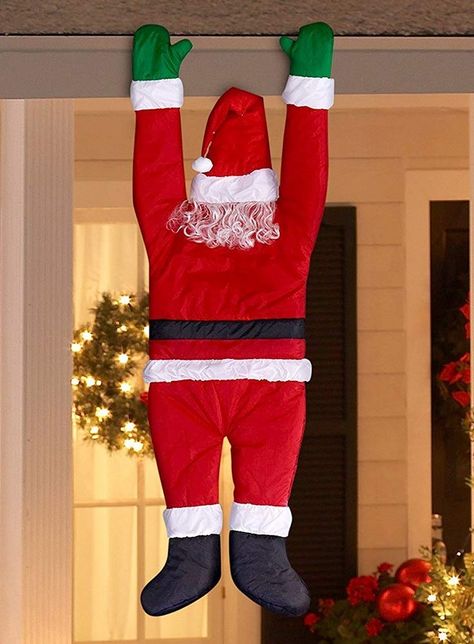 Santa Claus Decorations, Santa Claus Doll, Santa Suits, Outdoor Door, Married Christmas, Renovation Design, Navidad Christmas, Christmas Santa Claus, Door Wall