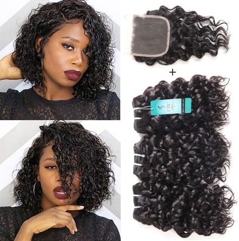 Amazon Hair Extensions, Short Curly Weave, Wavy Weave, Curly Human Hair Extensions, Short Weave Hairstyles, Brazilian Human Hair Extensions, Natural Hair Weaves, Amazon Hair, Remy Human Hair Weave