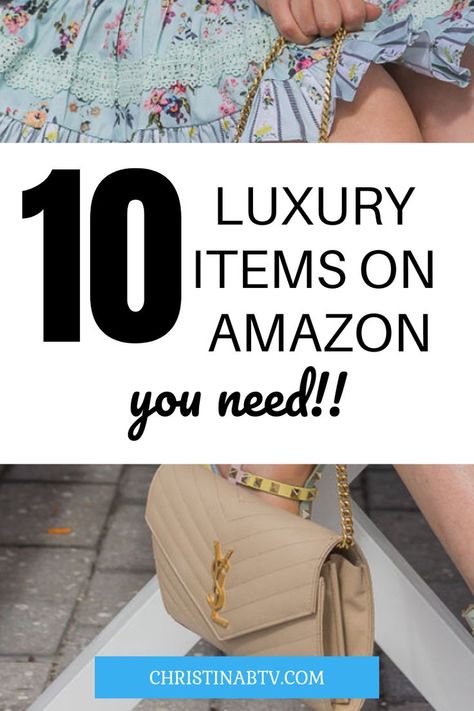 10 luxury items on amazon for less than $100 that you need!! #amazon #amazonfinds #amazondeals #luxury #luxuryitems #productsilove Spring Hair Color, Trendy Hair Color, Pinterest Blog, Photo Search, Luxury Logo, Luxury Beauty, Ladies Tops Fashion, Getting Old, Look Chic