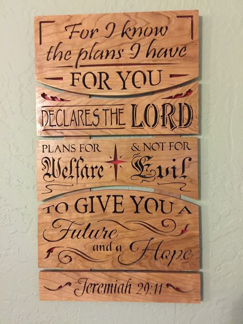 Christian Gifts Diy, Motivational Verses, Pyrography Ideas, Quote Signs, Printable Flower Coloring Pages, Live Screen, Engraved Wood Signs, Wood Wall Plaques, Bible Verse Signs