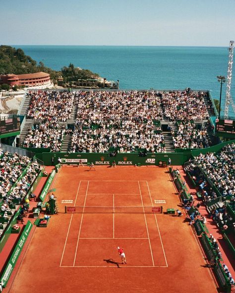 @rolexmontecarlomasters shot on film 🎞️🎾📸🇲🇨 part I | Instagram Shot On Film, Tunnel Vision, April 15, On Film, Old Money, Brazil, Tennis, Money, Film