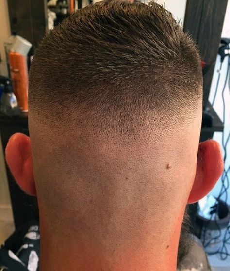 Shaved Head Styles, Fade Haircut Women, Military Haircuts, Military Hair, Military Haircut, Buzz Cuts, Male Hair, Shaved Nape, Mens Haircuts