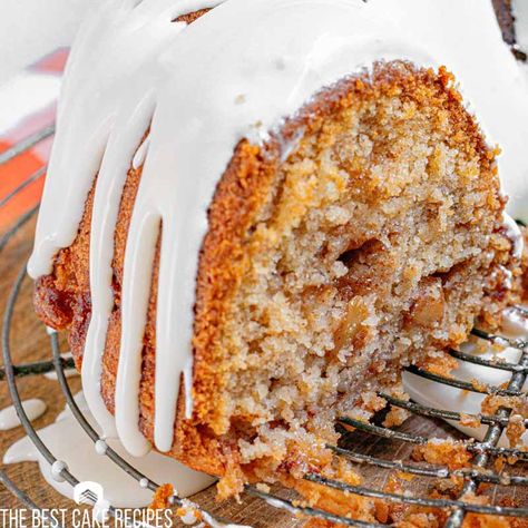 Apple Bundt Cake Recipe, Gluten Free Bundt Cake, Gluten Free Caramel Apples, Apple Bundt Cake Recipes, The Best Cake Recipes, Cinnamon Sugar Apples, Apple Cinnamon Cake, Fall Cake Recipes, Apple Bundt Cake