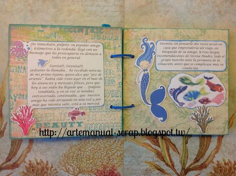 Patsy's Scrapbooking: Mini Cuento para niños - RETO 11: SELLO TEROLADAS+ VERANO + ALGO HECHO A MANO Diy Story Book, Bridal Gift Wrapping Ideas, About Time Movie, Big Book, Book Worth Reading, Sketch Book, Bullet Journal, Scrapbooking, Notebook