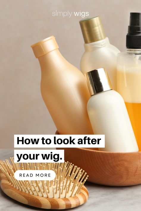 Easy Steps for How to Look After Your Wig A common beginner's question is 'how to look after your wig?'. Before purchasing a wig, it's vital to know how to keep it in good condition. Our master guide runs you through everything you need to know! Read now! Wig Care, Synthetic Hair Care, Good Quality Wigs, Quality Wigs, Wig Stand, Wig Making, Different Hairstyles, Wig Styles, Synthetic Wigs