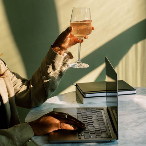 moody-workspace-stock-photos-and-videos Small Glasses, Girl Background, Crystal Stemware, White Wine Glasses, Laptop Lifestyle, Furniture Design Modern, Green Aesthetic, Stemware, Glass Set