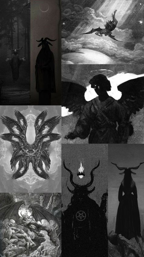 Baphomet Wallpaper Iphone, Baphomet Wallpaper Aesthetic, Dark Gothic Aesthetic Wallpaper, Demon Wallpaper Aesthetic Dark, Fallen Angel Art, Goth Wallpaper, Gothic Wallpaper, Rennaissance Art, Fantasy Wall Art