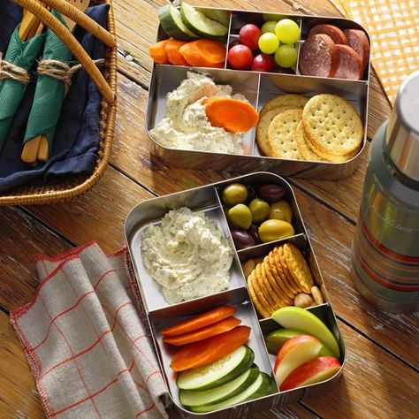 Kids' Charcuterie Boards: 11 Fun Ideas | Taste of Home Individual Charcuterie Boards, Antipasto Kabobs, Individual Charcuterie, Green Goddess Dip, Yogurt Covered Pretzels, Charcuterie Meats, Vegetable Dip, Making Homemade Pizza, Snack Board