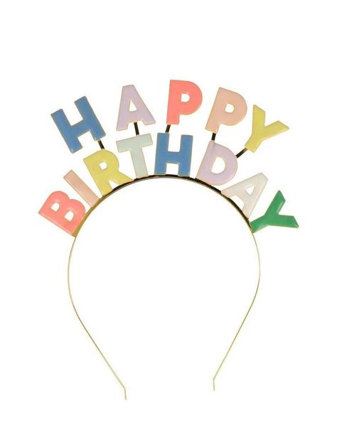 meri meri enamel birthday headband - Little Happy Birthday Headband, Funny Kid Costumes, Birthday Headband, Events Ideas, 50th Birthday Cake, Teen Party, Meri Meri, Easter Shopping, Happy Words