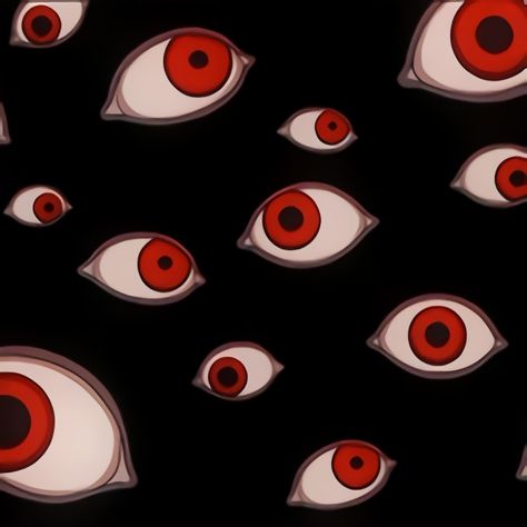 Red Eyes Drawing, Weird Eyes, Vampire Eyes, Creepy Eyes, Yoshihiro Togashi, Eyes Wallpaper, Biker Boys, Background Ideas, Kny Oc