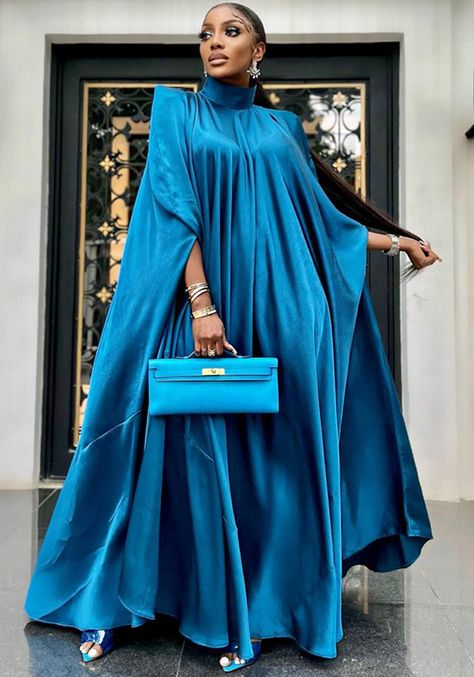 Oversized Dresses, Macy Dresses, Sundress Casual, Satin Dress Long, Maxi Sundress, Elegant Party Dresses, Dress Stand, Design Dresses, Bat Sleeve