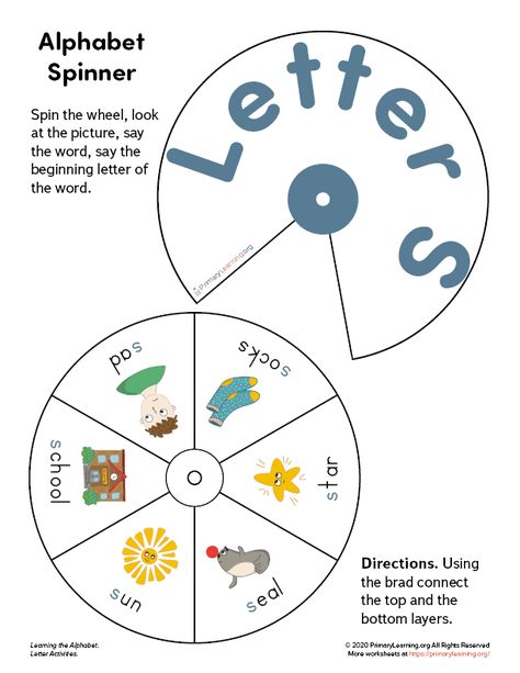 Word Family Reading, Kindergarten Word Families, Letters Ideas, Spinner Wheel, Spin The Wheel, Wheel Spinner, Kids Worksheets, Kids Worksheets Preschool, Alphabet Worksheets Preschool