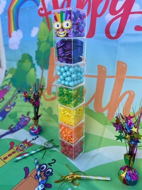 Number Block Party Favors, Number Blocks Birthday Party Games, Number Blocks Birthday Party Decorations, Numberblocks Birthday Party Decorations, Number Blocks Theme Party, Number Blocks Birthday Party, Treats For Party, Numberblocks Birthday Party, Numberblocks Birthday