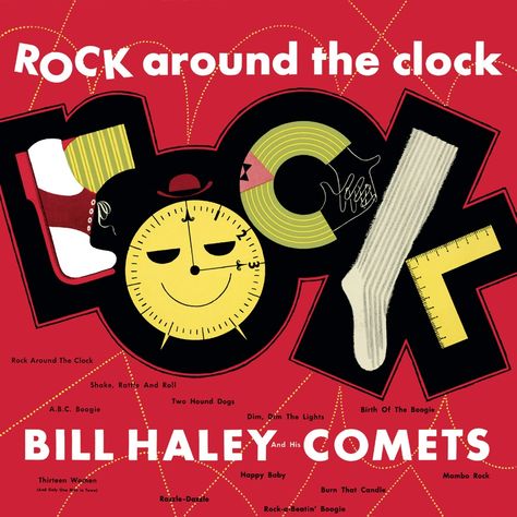 ?Rock Around the Clock by Bill Haley & His Comets #, #spon, #Bill, #Haley, #amp, #listen #Affiliate Shake Rattle And Roll, Bill Haley, Rock Around The Clock, Jerry Lee Lewis, Jailhouse Rock, The Boogie, Rock Songs, Vinyl Record Album, Music History