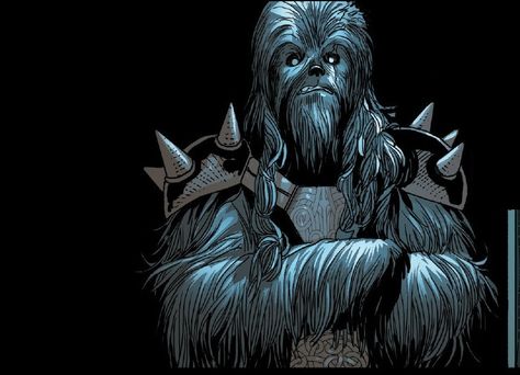 Black Krrsantan Star Wars Character Art, Black Krrsantan, Chewbacca Art, Grey Jedi, Star Wars Novels, Star Wars Canon, Star Wars Character, Bounty Hunters, Star Wars 2