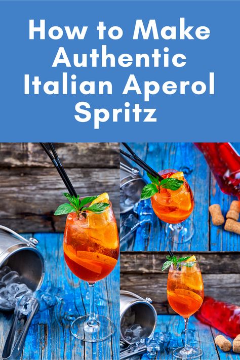 When it comes to cocktails and aperitifs, the Aperol spritz is one of the first recipes jumping off people’s minds. The classic Italian Aperol spritz recipe is one of the most requested by people looking for a refreshing drink to accompany their bits and nibs.  #aperol #spritz #italianrecipe #italianfood #cocktails #drinks Italian Spritz, Aperol Spritz Recipe, Italian Drinks, Recipe For Summer, Craft Cocktail Recipe, Spritz Recipe, Prosecco Cocktails, Liquor Drinks, Cocktail Recipes Easy