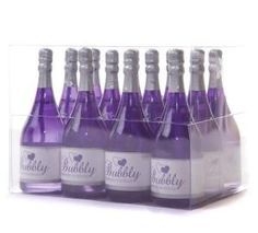 wedding receptions | Favour Haven's Blog Purple Champagne, Wedding Reception Favors, Wedding Reception Table Decorations, Bubble Party, Wedding Bubbles, Purple Themes, Purple Love, Lavender Wedding, Neon Purple