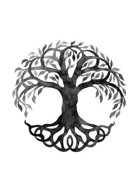 Practice Sketches, Black And White Home Decor, Family Tree Art, Black And White Home, Art Print Black And White, Yoga Lover Gift, Tree Of Life Design, Home Decor Minimalist, Tree Of Life Tattoo