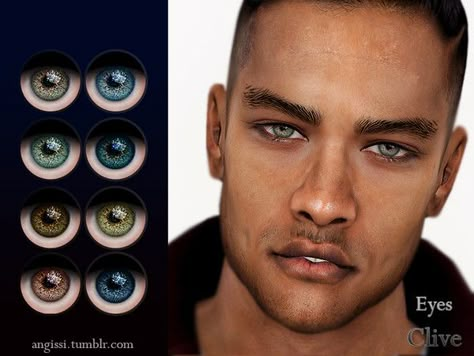 Sims 4 Cc Elderly Hair, Cc Sims 4 Eyes, Sims4 Collection, Cc Face, Sims Face, The Sims 4 Pack, Cc Eyes, Sims 4 Men Clothing, Sims 4 Cc Eyes