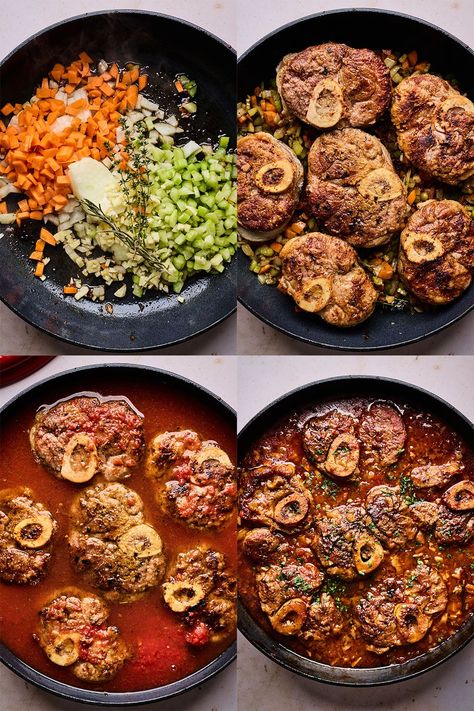 Bison Osso Bucco Recipe, Oso Buco Recipe, Osso Bucco Recipe, Osso Buco Recipe, Beef Shanks, Osso Bucco, Massaman Curry, Beef Shank, White Wine Sauce