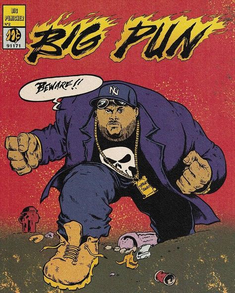 Alejandro Tordezailart on Instagram: “Big Pun #bigpun #comic #comiccover #cover #hiphop #truegrittexture #digital #sketch #inkpen #ink #inked #instaart #instadraw #instaartist…” Big Punisher, 90’s Hip Hop, Punisher Comics, Big Pun, History Of Hip Hop, Soul Kitchen, Music Museum, Hip Hop Artwork, Hip Hop Poster