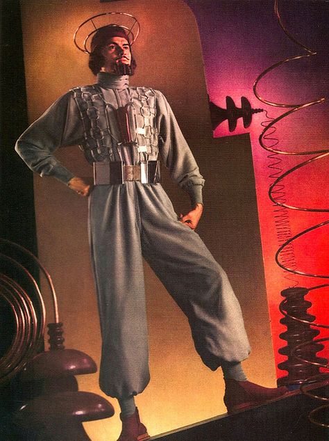 fashion of the future. Cosmo Art, Retro Future Fashion, Retro Futurism Fashion, Futurism Fashion, The Dictator, Sci Fi Fashion, Atomic Age, Vintage Space, Retro Futuristic