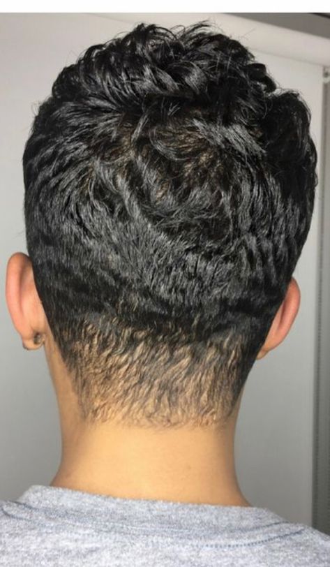 Short Hairstyle Women Tapered Back, Tapered Back Haircut For Women, Perm Cut Haircuts Short Hairstyles, Nia Long Short Hair 90s Pixie Cuts, Permed Short Hairstyles, Perm Cut, Natural Perm, Short Hairstyles For Black Women, Short Relaxed Hairstyles