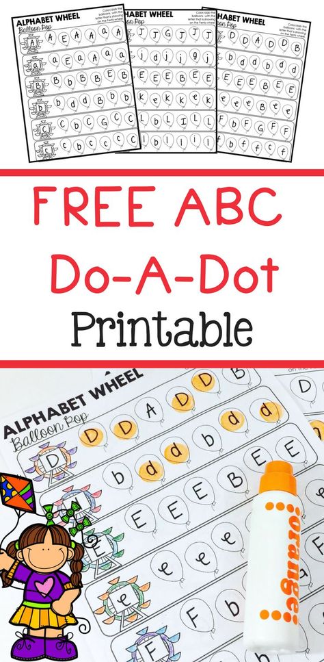 Help your children practice their alphabet with this free do-a-dot bingo marker printable. Dabber Worksheets Free, Bingo Marker Printables Free, Bingo Dot Worksheets Free Printable, Dab A Dot Printables Free, Marker Dot Printable, Dot Alphabet Free Printable, Dot Marker Activities Free Printables, Do A Dot Printables Free Preschool, Do A Dot Printables Free