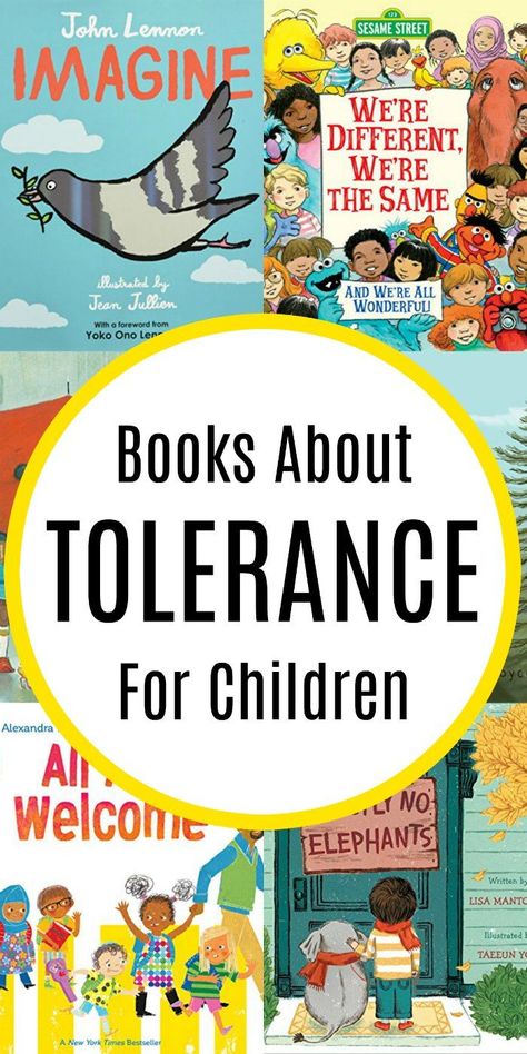 Childrens Books on Tolerance | Mommy Evolution Tolerance Day Ideas, Tolerance Day, Tolerance Activities, School Values, Best Toddler Books, Kindergarten Library, Easy Chapter Books, Teaching Tolerance, Art Books For Kids