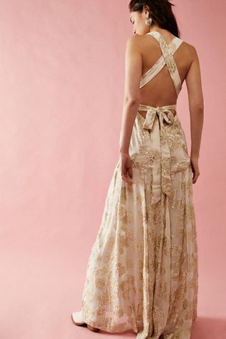 Boho Champagne Dress, Champagne Floral Dress, Gold Boho Dress, Rose Gold Prom Dresses, Boho Formal Dress, Boho Cocktail Dress, Champagne Gold Bridesmaid Dresses, Dresses For Engagement Pictures, Champagne Maxi Dress