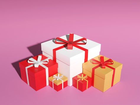 Big pile of colorful wrapped gift boxes.... | Premium Photo #Freepik #photo #christmas #birthday #gold #gift Pile Of Presents, Lots Of Presents, Birthday Gold, Photo Christmas, Gold Gift, 3d Rendering, Premium Photo, Christmas Birthday, Gift Boxes