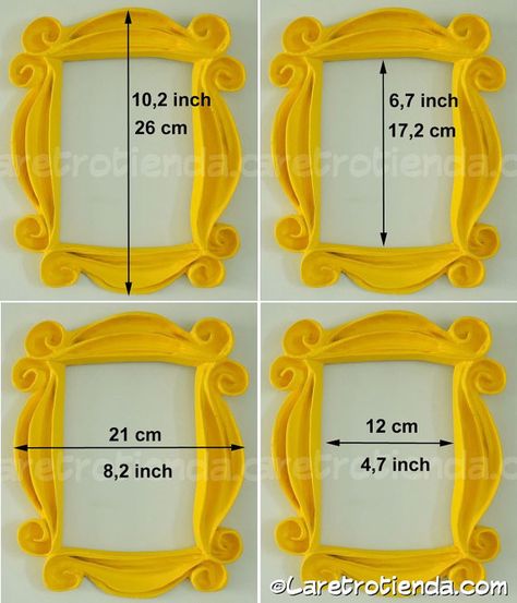 Monica's Apartment, Door Apartment, Friends Door, Friends Serie, Friends Frame, Yellow Frame, Friends Cake, Smile Art, Apartment Door