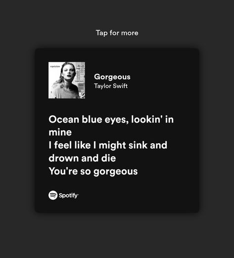 Ocean Blue Eyes Looking In Mine Lyrics, Ocean Blue Eyes Looking In Mine, Blue Eyes Song, Ocean Eyes Lyrics, Blue Eye Quotes, Relatable Lyrics, Eye Quotes, Ocean Blue Eyes, Taylor Lyrics