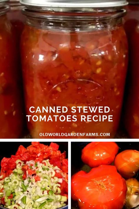 Stewing Tomatoes Canning, Mexican Stewed Tomatoes Recipes, Stew Tomatoes Recipe Canned, Stewed Tomatoes Canning Recipe, Canned Stewed Tomato Recipes, Stewed Tomatoes Recipe, Stewed Tomato Recipes, Canning Basics, Canning Stewed Tomatoes