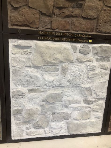 Tuscan Ridge Winter Point Stone, White Wash Rock Exterior, Veneer Stone Fireplace, Stone Skirting House, White Stone Exterior, Limestone Brick, Materials Board Interior Design, Limestone Wall, Outdoor Stone