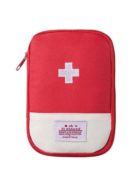 1pc Portable Travel Medicine Bag, Outdoor First Aid Kit, Small Storage Pouch For Home & TravelI discovered amazing products on SHEIN.com, come check them out! Mini First Aid Kit, Emergency First Aid Kit, Medication Storage, Survival Supplies, Medicine Storage, Medical Bag, Medicine Bag, Emergency Medicine, Mini One