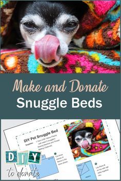 Diy Snuggle Bed For Dogs, Burrow Bed For Dogs Diy, Snuggle Dog Bed, Dog Bed Sewing Pattern, Easy Dog Bed, Free Sewing Projects, Charity Sewing, Diy Pet Bed, Dog Sewing Patterns