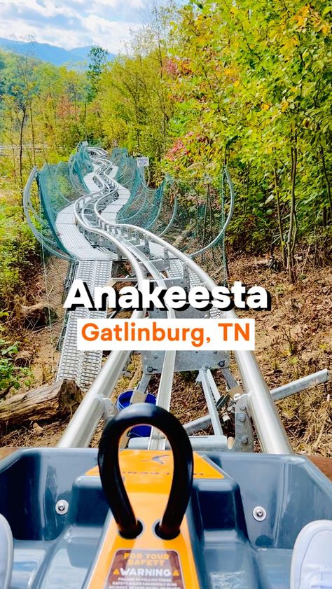 There’s a new mountain coaster in The Great Smoky Mountains!⛰️🎢 Located @anakeesta, one of my favorite spots in Gatlinburg, TN. This being … | Instagram Anakeesta Gatlinburg, Restaurants Gatlinburg Tn, Mountain Coaster Gatlinburg, Best Hikes Gatlinburg Tn, Best Restaurants Gatlinburg Tn, Gatlinburg Treetop Skywalk, The Mountains Are Calling, Gatlinburg, Pixie Dust