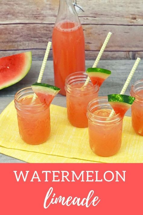 Watermelon Limeade Recipe, Chipotle Watermelon Limeade Copycat, Backyard Summer Party, Watermelon Limeade, Licorice Cake, Limeade Drinks, Easy Crockpot Recipes Healthy, Limeade Recipe, Avocado Juice