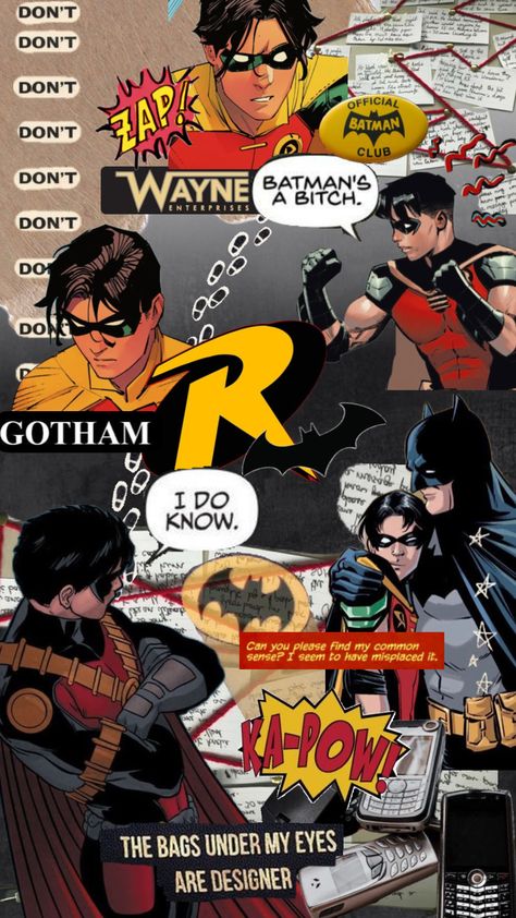 #robin #dccomics #batman #wallpaper #comics #batmanandrobin Robin Wallpaper, Batman Halloween, Batman Wallpaper, Batman Comic Art, Dc Comics Artwork, Tim Drake, Batman And Robin, Batman Family, Batman Robin