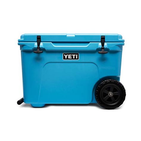 YETI Tundra Haul Portable Wheeled Cooler, Reef Blue. For product & price info go to:  https://all4hiking.com/products/yeti-tundra-haul-portable-wheeled-cooler-reef-blue/ Cooler With Wheels, Yeti Tundra, Yeti Cooler, Yeti Coolers, Quick Dip, Prime Day Deals, Snack Video, Extra Mile, Dog Snacks