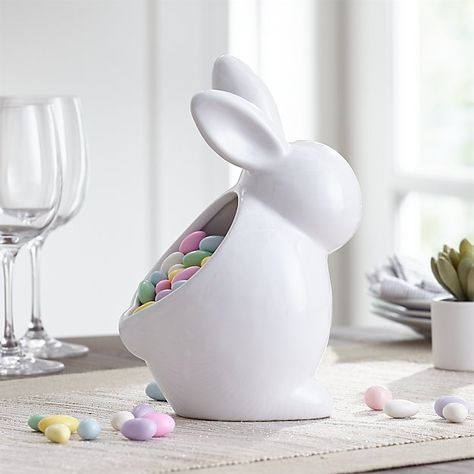 Bunny Planter, Wedding Decor Vases, Easter Tableware, Easter Pottery, Bunny Dishes, Planters Outdoor, Pots Garden, Rabbit Collection, Easter 2021